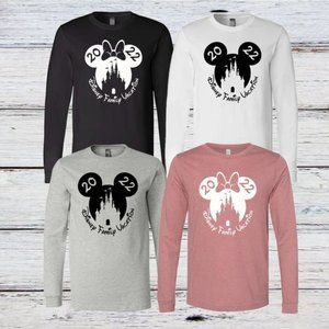 Mickey Mouse Long Sleeve Shirt, Family Shirt, Couples Shirt